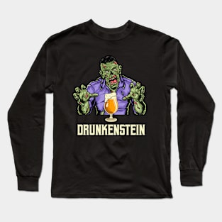 Frankenstein Parody - Funny Halloween Monster Long Sleeve T-Shirt